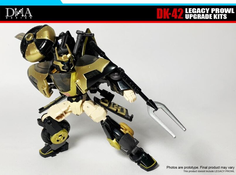 Image Of Legacy Samuari Prowl DNA Design DK 40 Upgrade Kit For Legacy Evolution  (8 of 9)